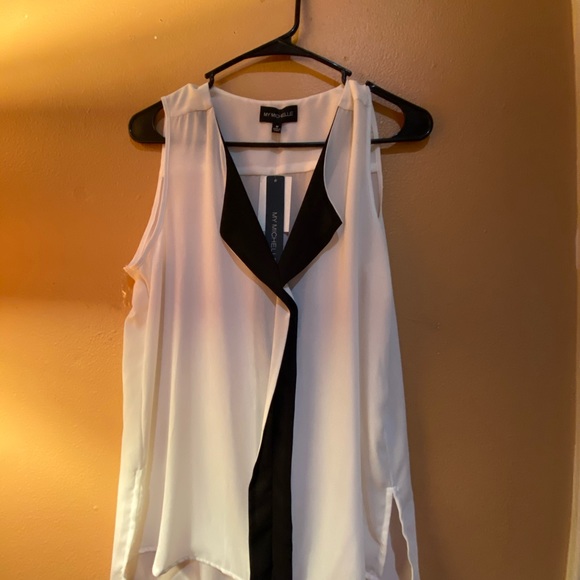 MY MICHELLE SLEEVELESS TOP. NWT - Picture 2 of 8